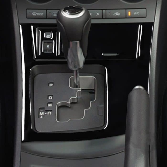 Für Mazda 3 Axela 2010-2013 5-in-1-Auto-Getrieberahmen-Set B Dekorativer Aufkleber, Linksantrieb – Bild 5