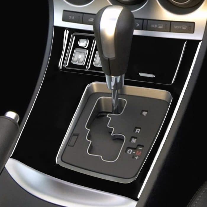 Für Mazda 3 Axela 2010–2013 5-in-1-Auto-Getrieberahmen-Set B, dekorativer Aufkleber, Rechtsantrieb – Bild 5