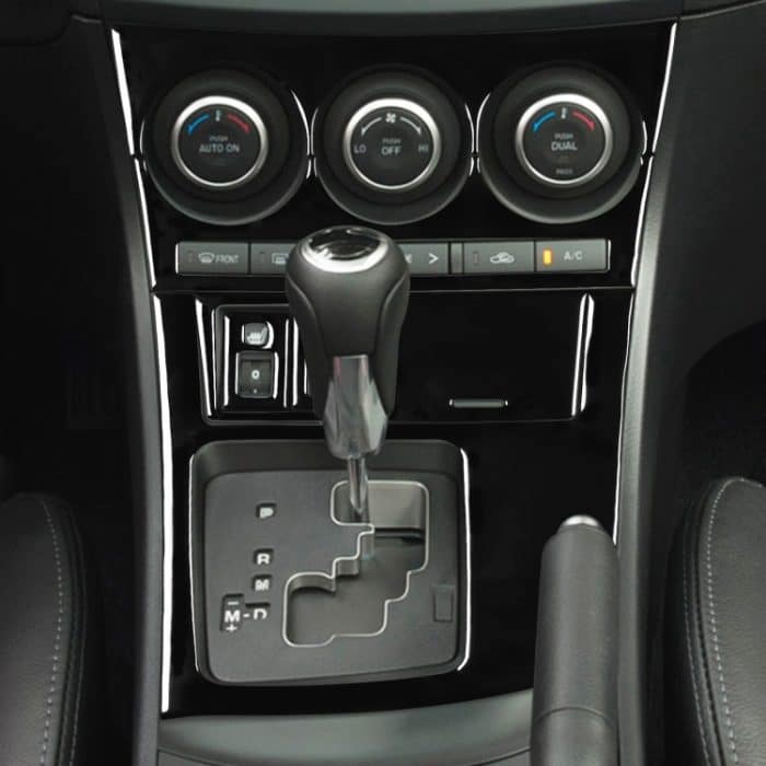 Für Mazda 3 Axela 2010-2013 7 in 1 Auto AC Gear Frame Set C Dekorativer Aufkleber, Linksantrieb – Bild 5