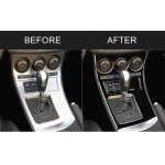 Für Mazda 3 Axela 2010-2013 7 in 1 Auto AC Gear Frame Set C Dekorativer Aufkleber, Linksantrieb – Bild 6