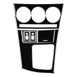 Für Mazda 3 Axela 2010-2013 7 in 1 Auto AC Gear Frame Set C Dekorativer Aufkleber, Rechtsantrieb