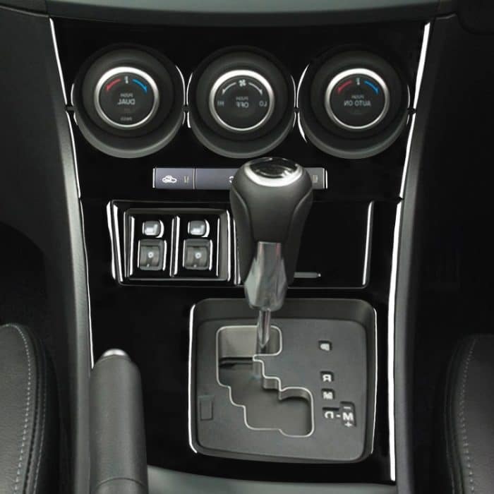 Für Mazda 3 Axela 2010-2013 7 in 1 Auto AC Gear Frame Set D Dekorativer Aufkleber, Rechtsantrieb – Bild 5