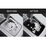 Für Mazda 3 Axela 2010–2013 2-in-1-Auto-Getriebeverkleidung, dekorativer Aufkleber, linker Antrieb – Bild 6