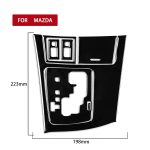 Für Mazda 3 Axela 2010–2013 7-in-1-Auto-Getriebeverkleidungsset B, dekorativer Aufkleber, Linksantrieb – Bild 2