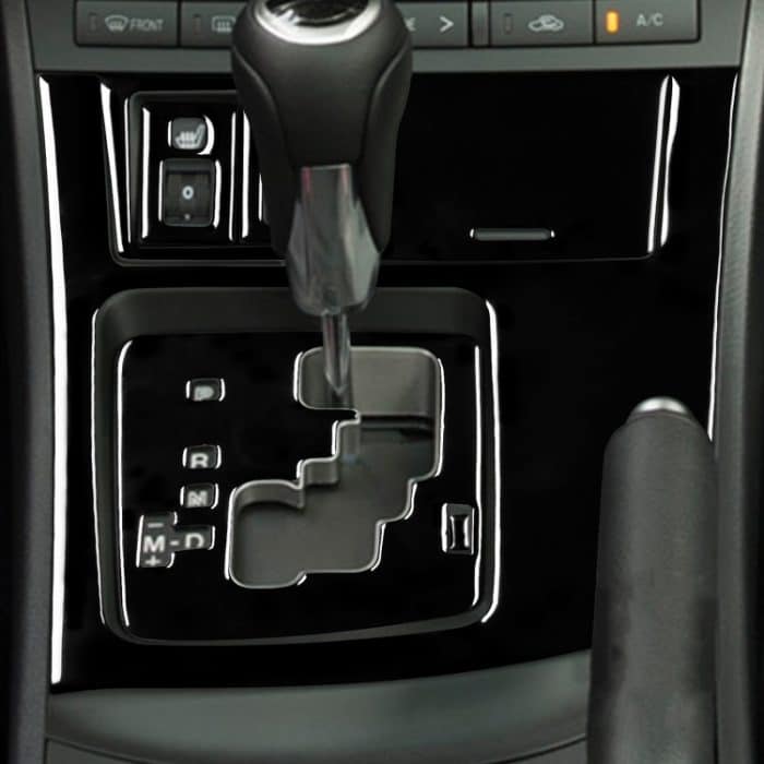 Für Mazda 3 Axela 2010–2013 7-in-1-Auto-Getriebeverkleidungsset B, dekorativer Aufkleber, Linksantrieb – Bild 5