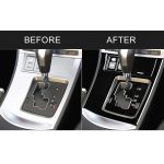 Für Mazda 3 Axela 2010-2013 7-in-1-Auto-Getriebeverkleidungsset B Dekorativer Aufkleber, Rechtsantrieb – Bild 6