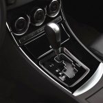 Für Mazda 3 Axela 2010-2013 6 in 1 Auto AC Gear Panel Set Ein dekorativer Aufkleber, Linksantrieb – Bild 5