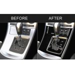 Für Mazda 3 Axela 2010-2013 6 in 1 Auto AC Gear Panel Set Ein dekorativer Aufkleber, Rechtsantrieb – Bild 6