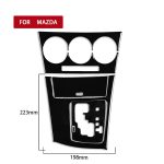 Für Mazda 3 Axela 2010-2013 6 in 1 Auto AC Gear Panel Set B Dekorativer Aufkleber, Rechtsantrieb – Bild 2