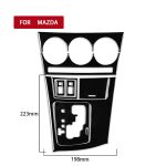 Für Mazda 3 Axela 2010-2013 9 in 1 Auto AC Gear Panel Set C Dekorativer Aufkleber, Linksantrieb – Bild 2