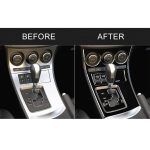 Für Mazda 3 Axela 2010-2013 9 in 1 Auto AC Gear Panel Set C Dekorativer Aufkleber, Linksantrieb – Bild 6