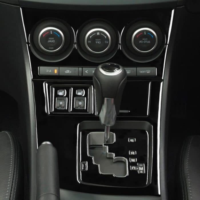 Für Mazda 3 Axela 2010-2013 9 in 1 Auto AC Gear Panel Set C Dekorativer Aufkleber, Rechtsantrieb – Bild 5