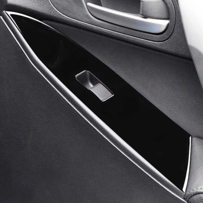 Für Mazda 3 Axela 2010–2013 4-in-1-Autofenster-Hebetafel, dekorativer Aufkleber, linker Antrieb – Bild 5