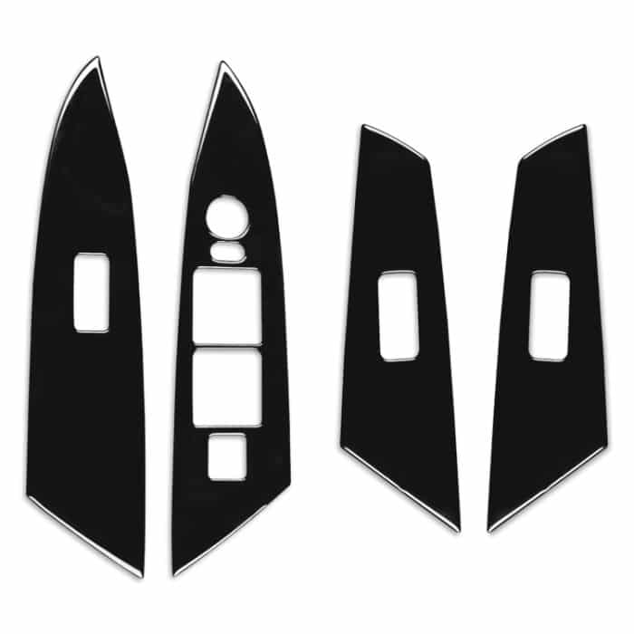 Für Mazda 3 Axela 2010–2013 4-in-1-Autofenster-Hebetafel, dekorativer Aufkleber, Rechtsantrieb – Bild 1