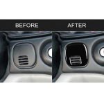 Für Chevrolet Corvette C5 1998-2004 Autoschlüssel Panel Button Dekorativer Aufkleber, linker Antrieb – Bild 6