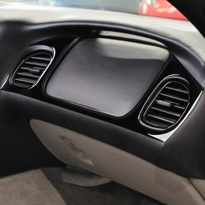 Für Chevrolet Corvette C5 1998-2004 Auto Copilot Air Outlet Set Dekorativer Aufkleber, Linksantrieb – Bild 5