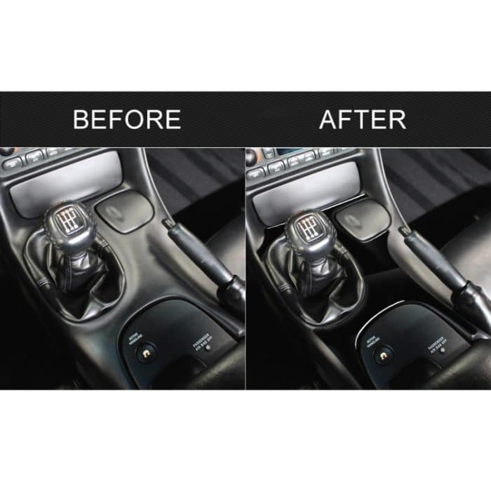 Für Chevrolet Corvette C5 1998–2004 Auto-Getriebeverkleidung, dekorativer Aufkleber, linker Antrieb – Bild 6