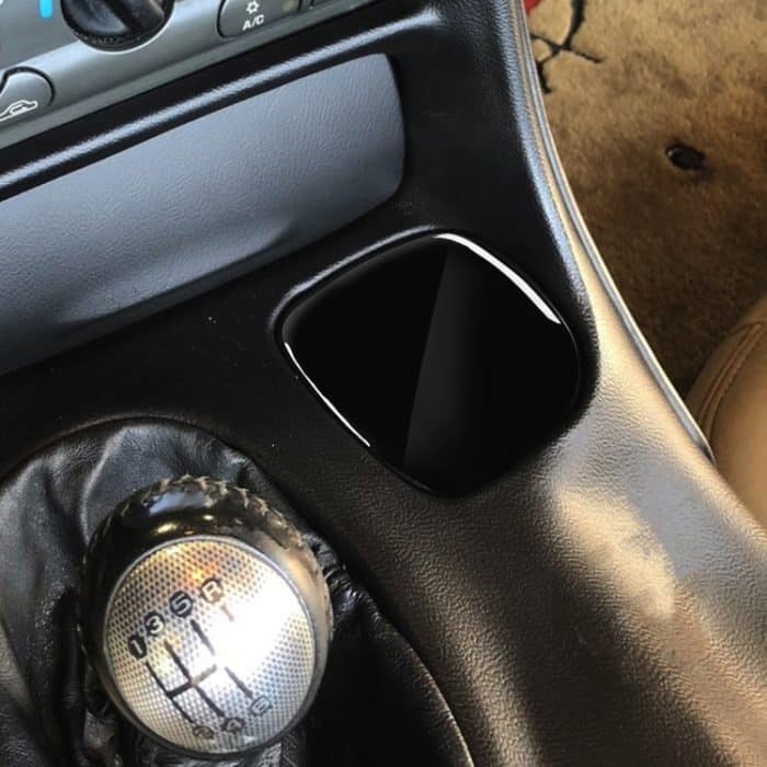 Für Chevrolet Corvette C5 1998–2004 Auto-Wasserbecherhalter-Abdeckung, dekorativer Aufkleber, linker Antrieb – Bild 5