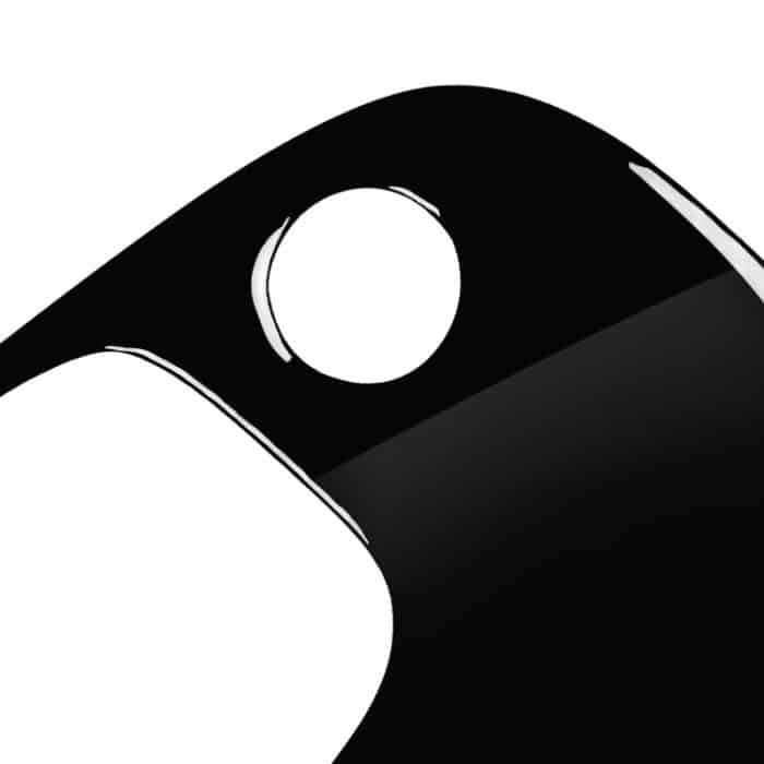 Für Chevrolet Corvette C5 1998–1999 Auto untere Konsole ein dekorativer Aufkleber, linker Antrieb – Bild 3