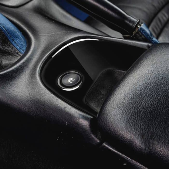 Für Chevrolet Corvette C5 1998–1999 Auto untere Konsole ein dekorativer Aufkleber, linker Antrieb – Bild 5