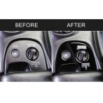 Für Chevrolet Corvette C5 2000–2004 Auto untere Konsole B mit dekorativem Aufkleber Traktionskontrolle, Linksantrieb – Bild 6