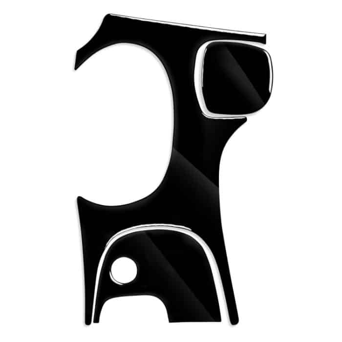 CRP1810.jpg Für Chevrolet Corvette C5 1998–2004 3-in-1-Auto-Schalttafel, ein dekorativer Aufkleber, linker Antrieb – Bild 1