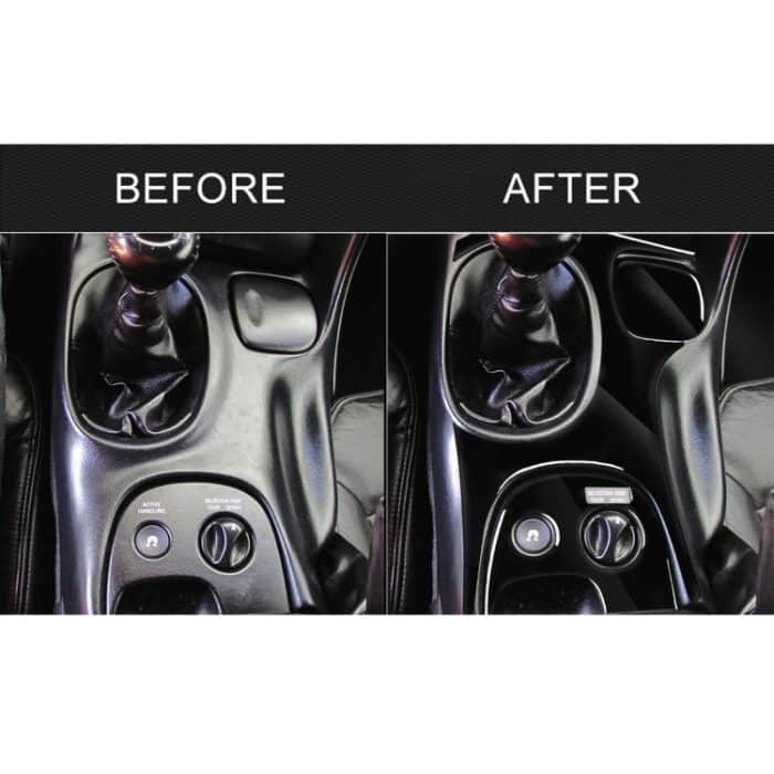 Für Chevrolet Corvette C5 1998–2004 3-in-1-Auto-Getriebeverkleidung B, dekorativer Aufkleber, linker Antrieb – Bild 6