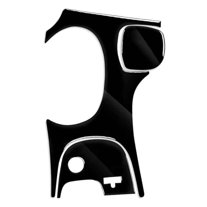 Für Chevrolet Corvette C5 1998–2004 3-in-1-Auto-Schalttafel C dekorativer Aufkleber, linker Antrieb – Bild 1