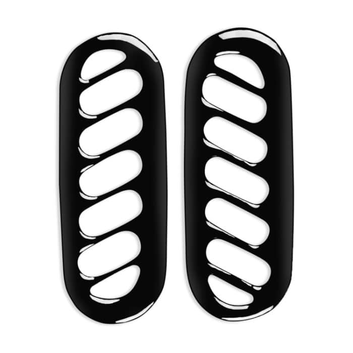 Für Chevrolet Corvette C5 1998-2004 Auto Seitentür A-Säule Luftauslassring Dekorativer Aufkleber, Linksantrieb – Bild 1