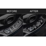 Für Chevrolet Corvette C5 1998–2004 2-in-1-Autotür-Bedienfeld mit Memory-Sitz-Dekorationsaufkleber, Linksantrieb – Bild 6