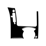 Für Mercedes-Benz E-Klasse W210 1996-2002 Auto Fahrerseite Luftauslass Dekorativer Aufkleber, rechter Antrieb