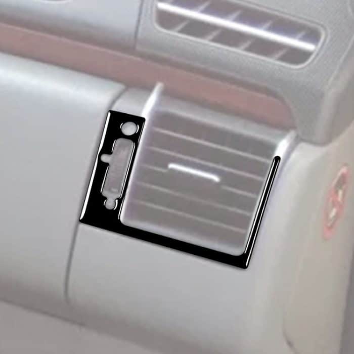 Für Mercedes-Benz E-Klasse W210 1996–2002 Auto Beifahrer AC Luftauslass dekorativer Aufkleber, linker Antrieb – Bild 5