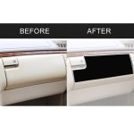 Für Mercedes-Benz E-Klasse W210 1996–2002 Auto-Beifahrer-Aufbewahrungsbox, dekorativer Aufkleber, linker Antrieb – Bild 6