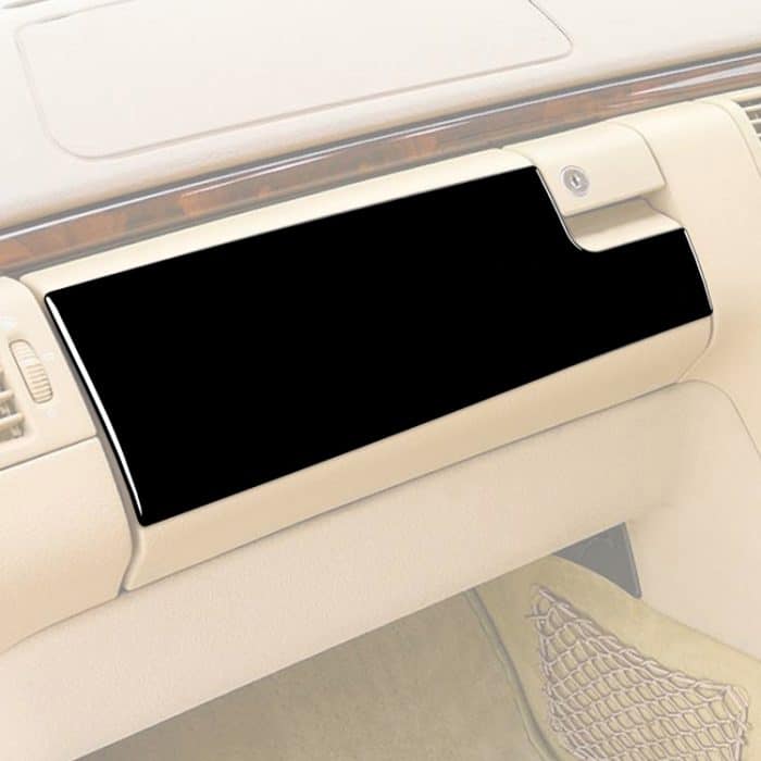 Für Mercedes-Benz E-Klasse W210 1996–2002 Autopassagier-Aufbewahrungsbox, dekorativer Aufkleber, rechter Antrieb – Bild 5