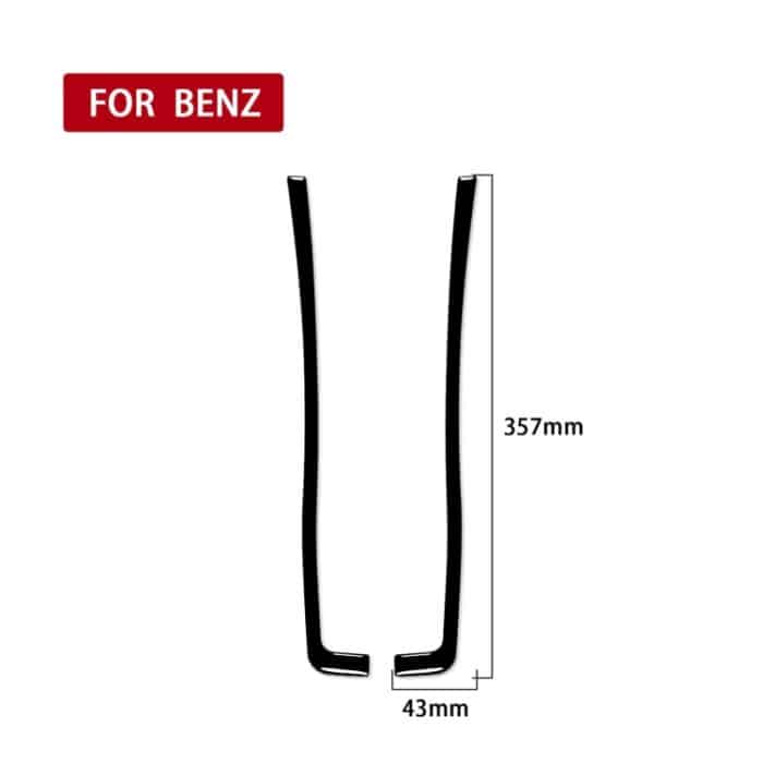 Für Mercedes-Benz E-Klasse W210 1996–2002, Autogetriebe, dekorativer Aufkleber, Links- und Rechtsantrieb, universell – Bild 2