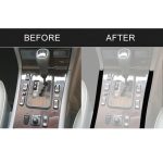 Für Mercedes-Benz E-Klasse W210 1996–2002, Autogetriebe, dekorativer Aufkleber, Links- und Rechtsantrieb, universell – Bild 6