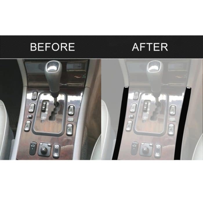 Für Mercedes-Benz E-Klasse W210 1996–2002, Autogetriebe, dekorativer Aufkleber, Links- und Rechtsantrieb, universell – Bild 6