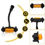 Für Toyota Tacoma TRD 2016-2019 3-in-1-Auto-LED-Frontgrill-Warnleuchten, Tagfahrlicht und breite Lichter – Bild 2