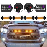 Für Toyota Tacoma TRD 2016-2019 5 in 1 Auto LED Kühlergrill Warnleuchten, Tagfahrlicht und breite Lichter – Bild 6