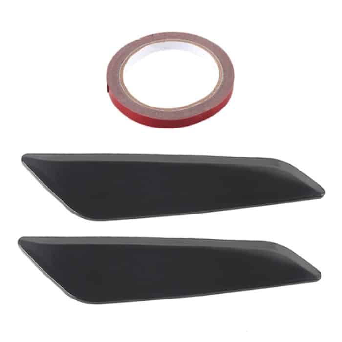Auto ABS Fender Dekorativer Aufkleber für BMW 5er 525Li 530Li, Bright Black – Bild 2