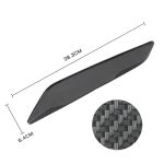 Auto ABS Kotflügel Dekorativer Aufkleber für BMW 5er 525Li 530Li, Kohlefaserstruktur – Bild 3