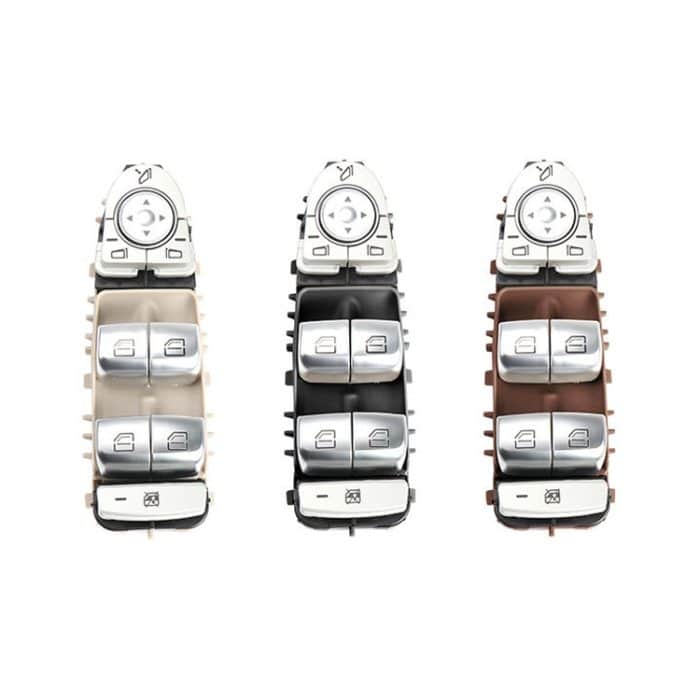 Auto Auto Elektronische Fenster Master Control Schalter Taste für Mercedes-Benz C Klasse W205 2015-2021, For Mercedes-Benz C Class (Black), For Mercedes-Benz C Class (Beige), For Mercedes-Benz C Class (Brown) – Bild 2
