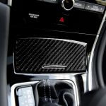 Car Carbon Fiber Gear Shift Aschenbecher Dekorativer Aufkleber für Infiniti Q50 / Q60 – Bild 6