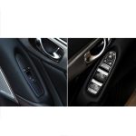 4 PCS Car Carbon Fiber Window Lift Panel Dekorativer Aufkleber für Infiniti Q50, Linksantrieb – Bild 7