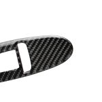 4 PCS Car Carbon Fiber Window Lift Panel Dekorativer Aufkleber für Infiniti Q50, Linksantrieb – Bild 3