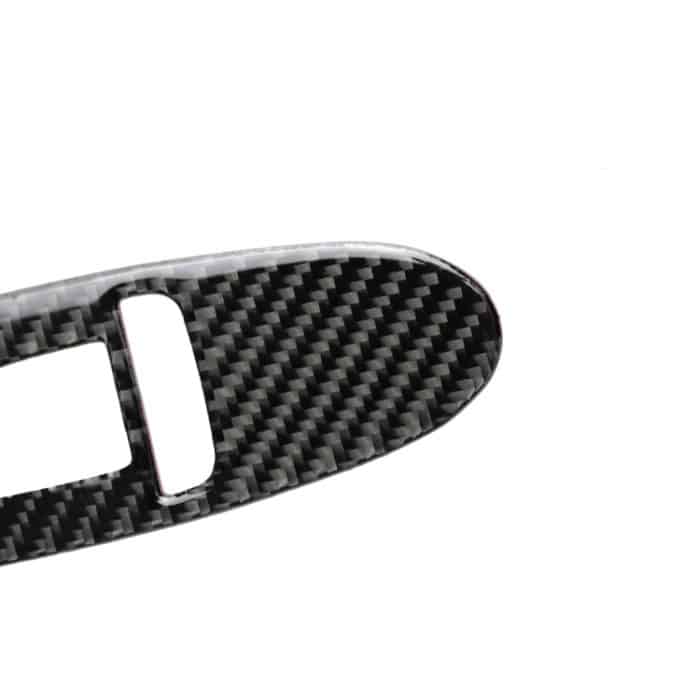 4 PCS Car Carbon Fiber Window Lift Panel Dekorativer Aufkleber für Infiniti Q50, Linksantrieb – Bild 3