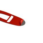 2 Stück Auto Kohlefaser Fensterheber Panel dekorative Aufkleber für Infiniti Q50, Linksantrieb – Bild 4