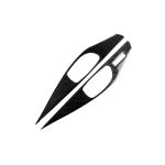 2 PCS Car Carbon Fibre Door Innengriffverkleidung Dekorativer Aufkleber für Infiniti Q60, linker Antrieb – Bild 2