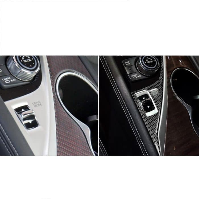 Auto Linksantrieb Carbon Faser Treiber Panel dekorative Aufkleber für Infiniti Q50 / Q60 – Bild 7