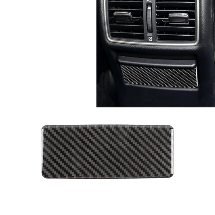 CRP2025.jpg Auto Carbon Faser Rücksitz Aschenbecher Panel dekorative Aufkleber für Infiniti Q50 / Q60 – Bild 1